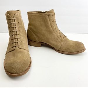 Splendid Orella Suede Tan Leather Boots size 8